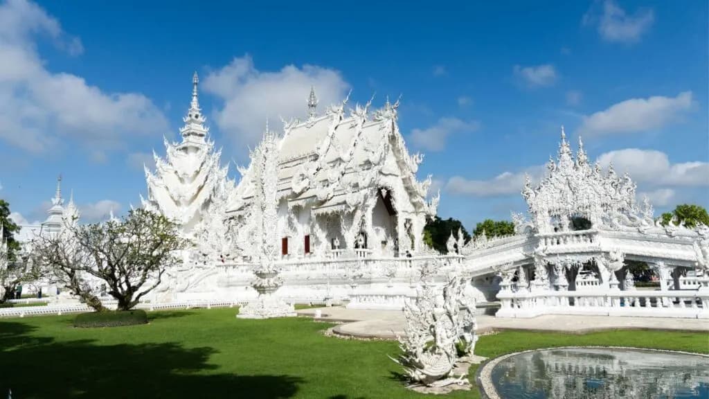 White & Blue Temples + Black House Museum in Chiang Rai