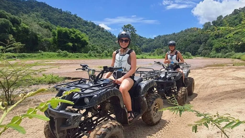 ATV & White Water Rafting + Waterfall Adventure Tour