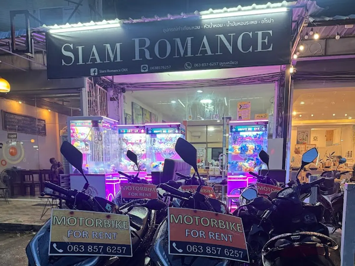 ร้านเช่ารถมอเตอร์ไซค์ เชียงใหม่ (Motorbike Rental) หน้า มช. in Chiang Mai