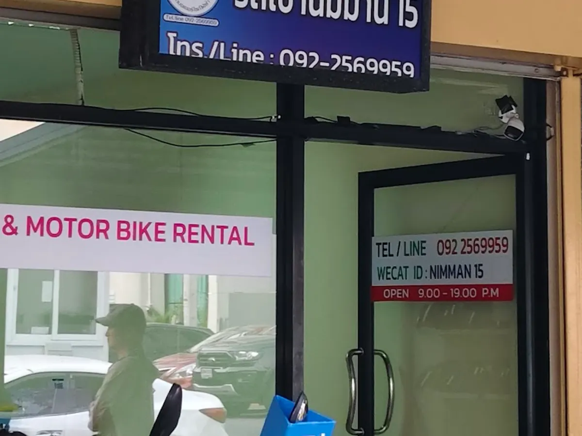 Nimman15car&motorbike rental in Chiang Mai