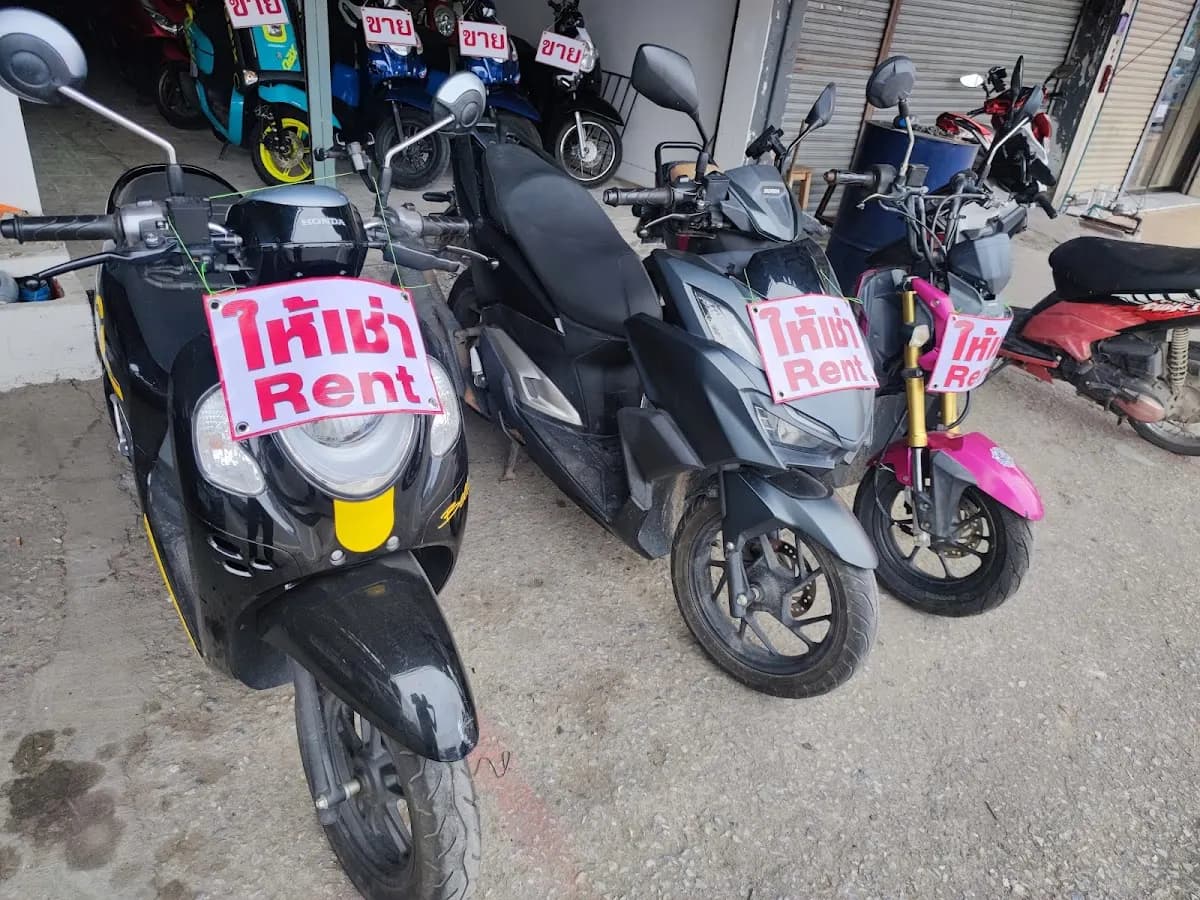 Somboon motorcycle sales and rentals in Chiang Mai
