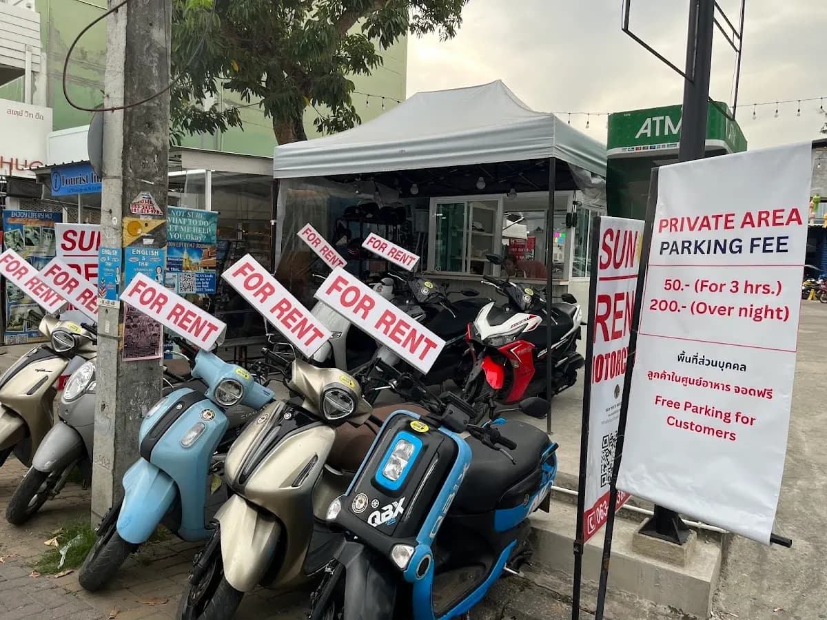 Sun rent a car&motorcycle (Sun rent2) in Chiang Mai