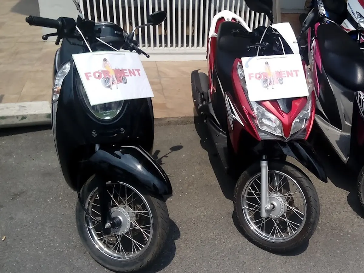 Vanessa's motorbike hire in Chiang Mai
