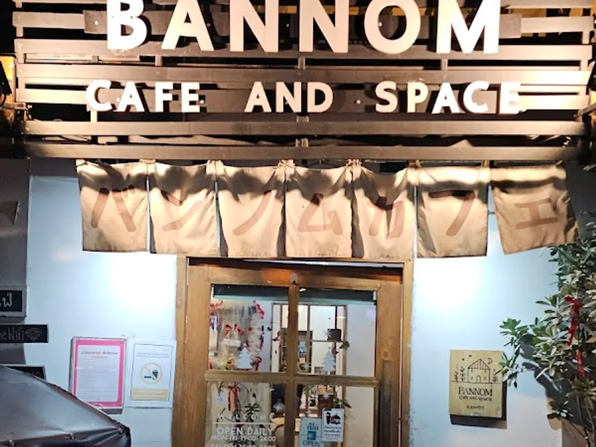 Bannom cafe in Chiang Mai