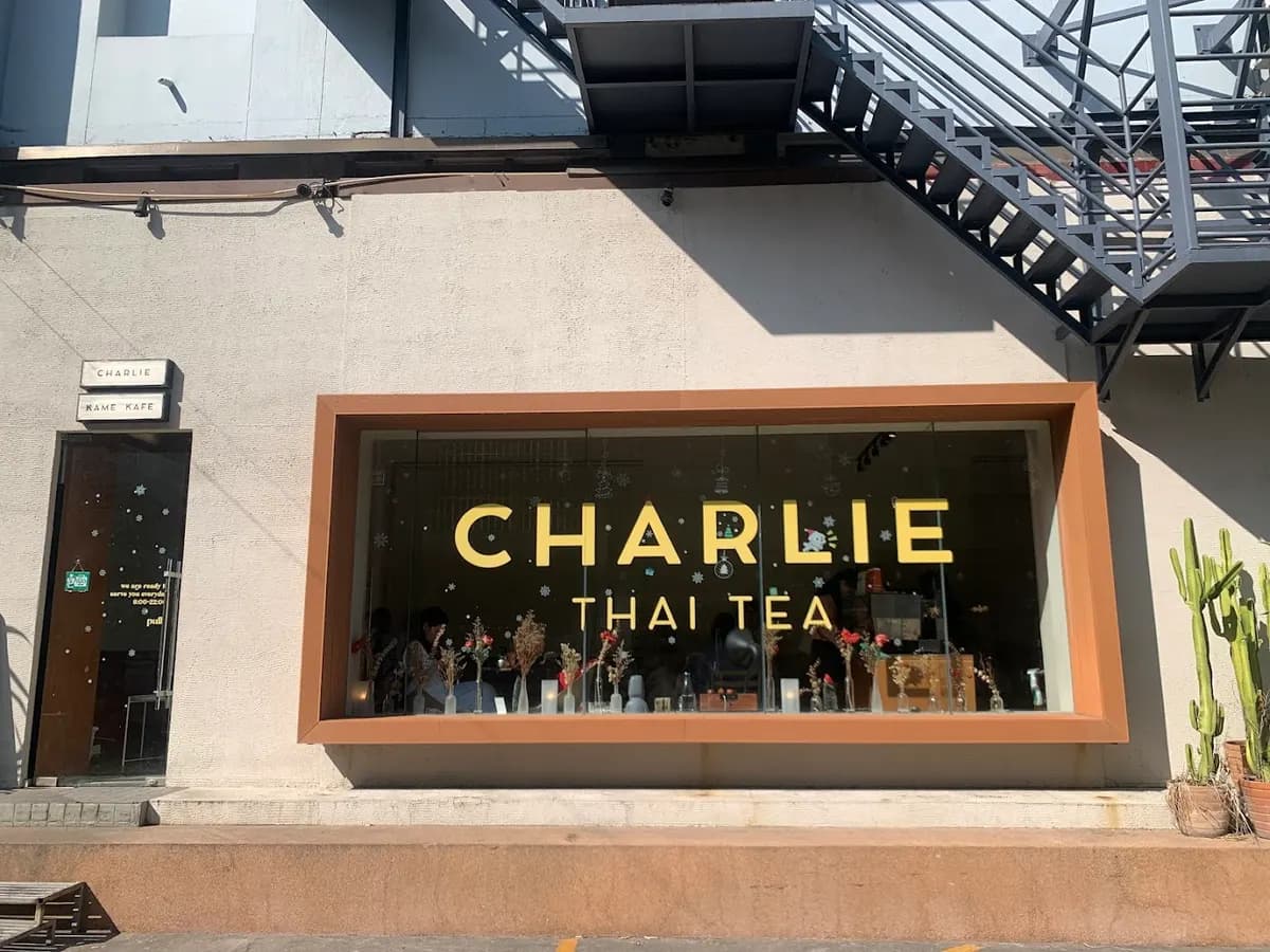 CHARLIE THAI TEA x KAME KAFE - Nimman Soi9 in Chiang Mai