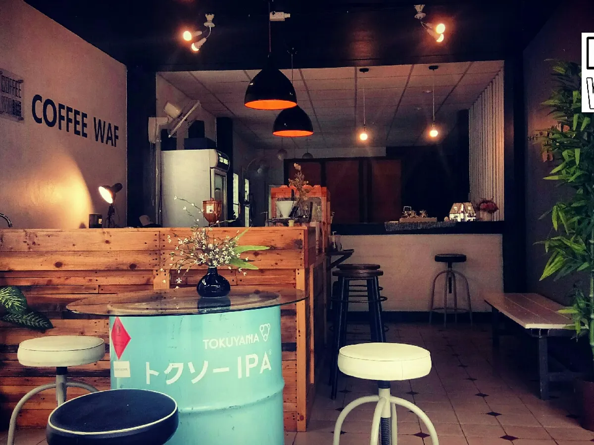 Coffee waf in Chiang Mai
