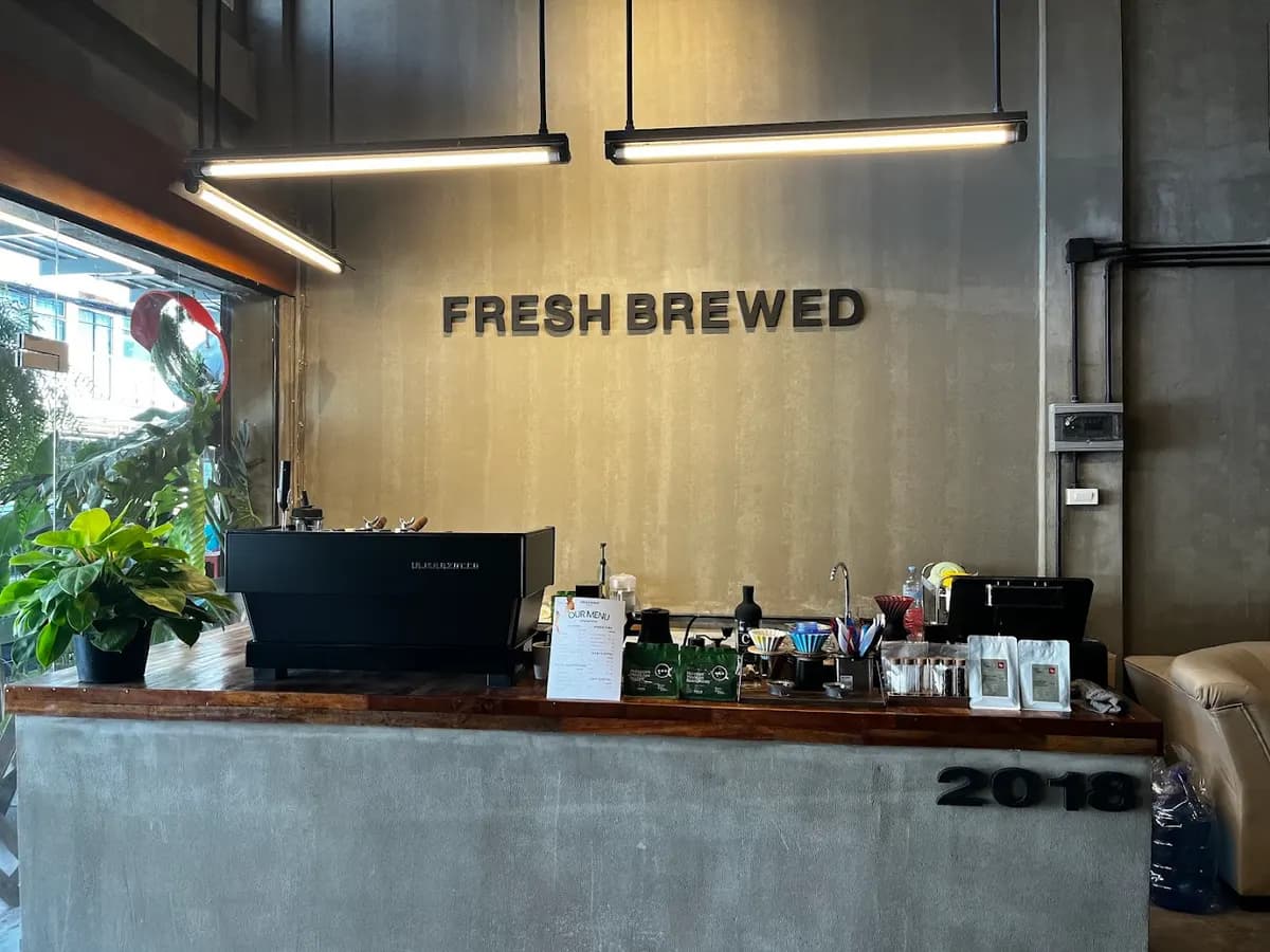 Fresh Brewed Coffee in Chiang Mai