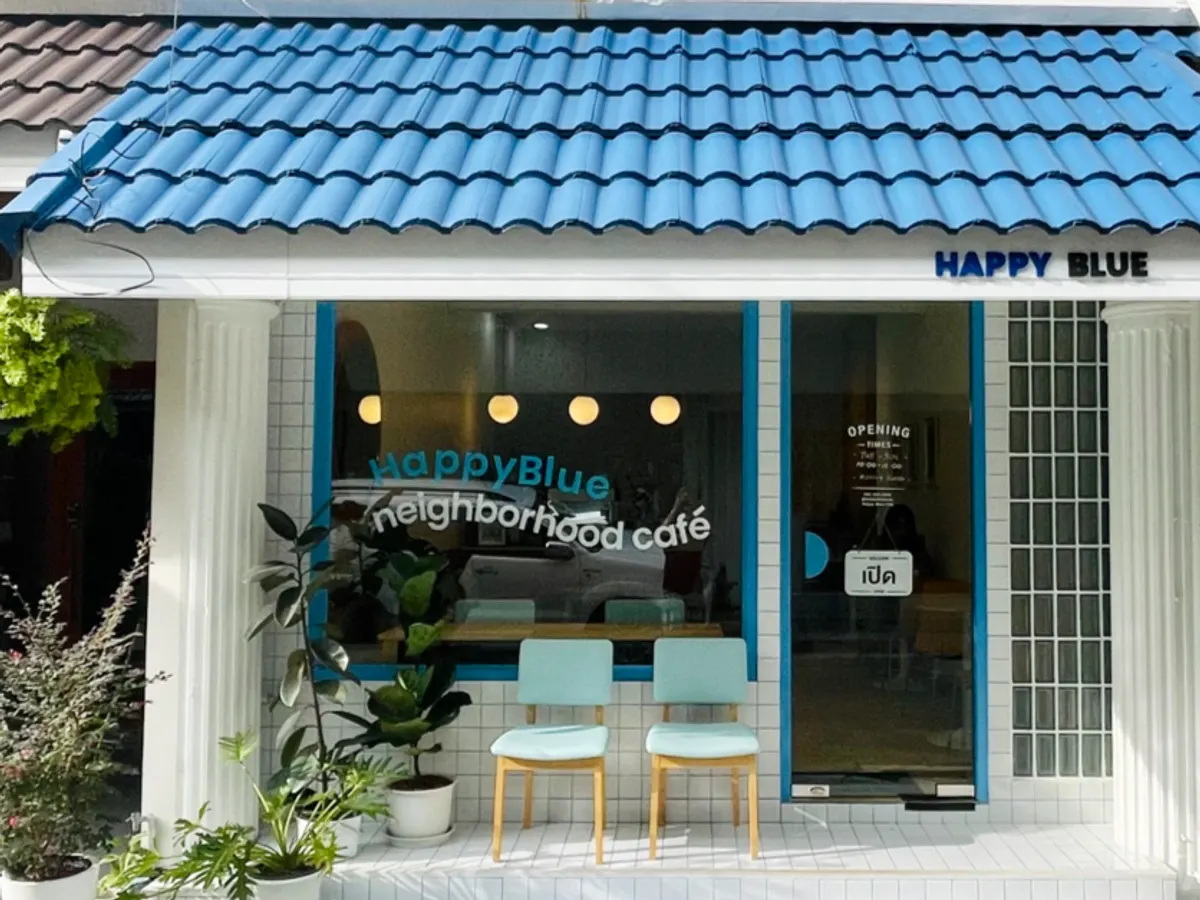 HappyBlue Coffee - the neighborhood cafe in Chiang Mai