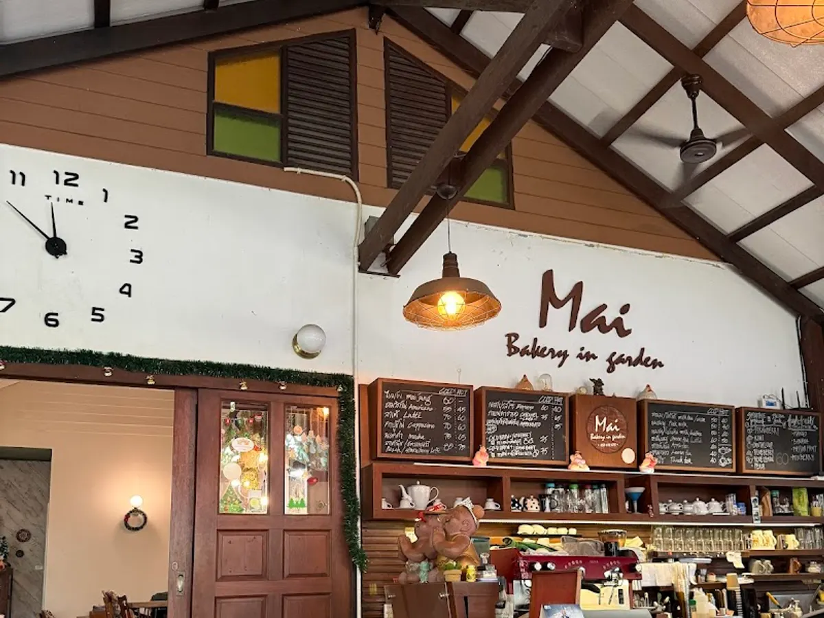 Mai bakery in garden in Chiang Mai