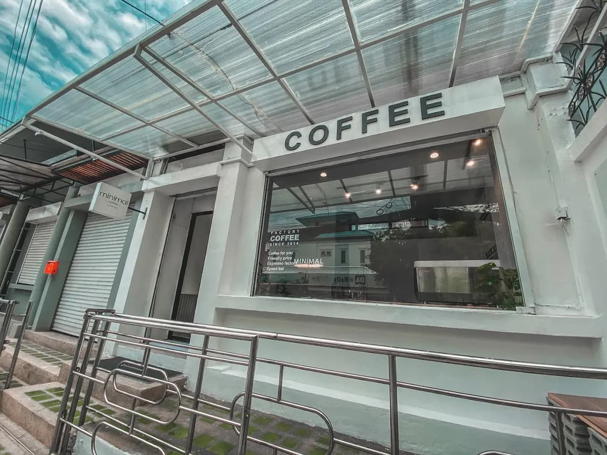 Minimal coffee - santitham in Chiang Mai