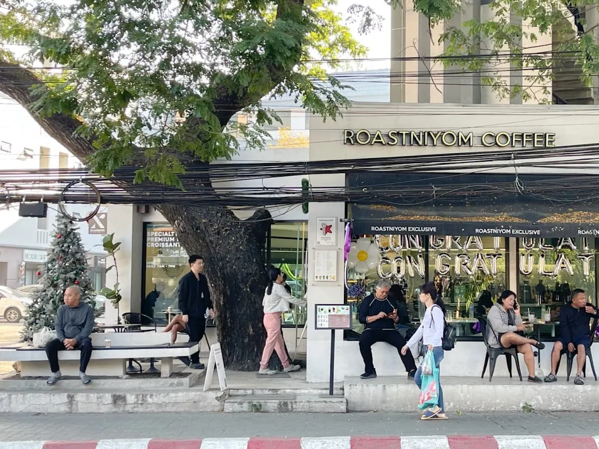 Roastniyom Coffee in Chiang Mai