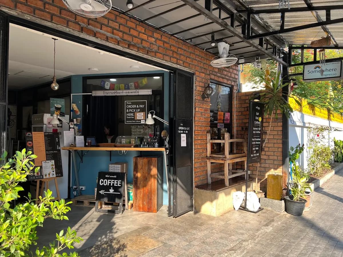 Somewhere Espresso Coffee Roaster in Chiang Mai