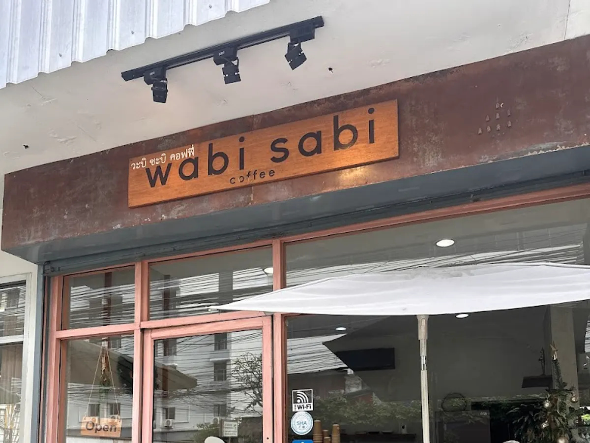 Wabi sabi coffee in Chiang Mai