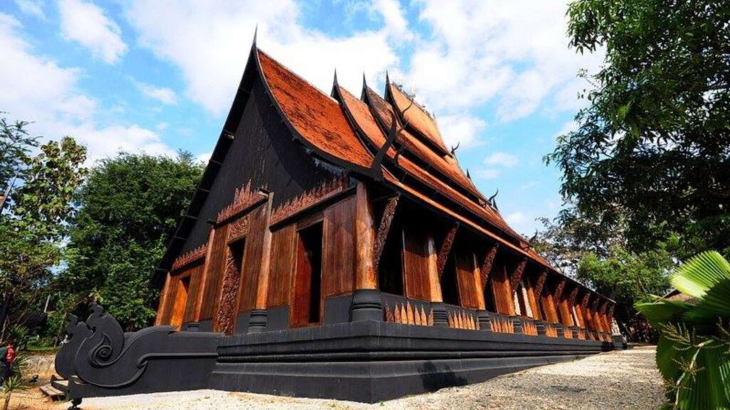 Explore the unique architecture of the Black Museum in Chiang Rai, a highlight of Chiang Rai excursions